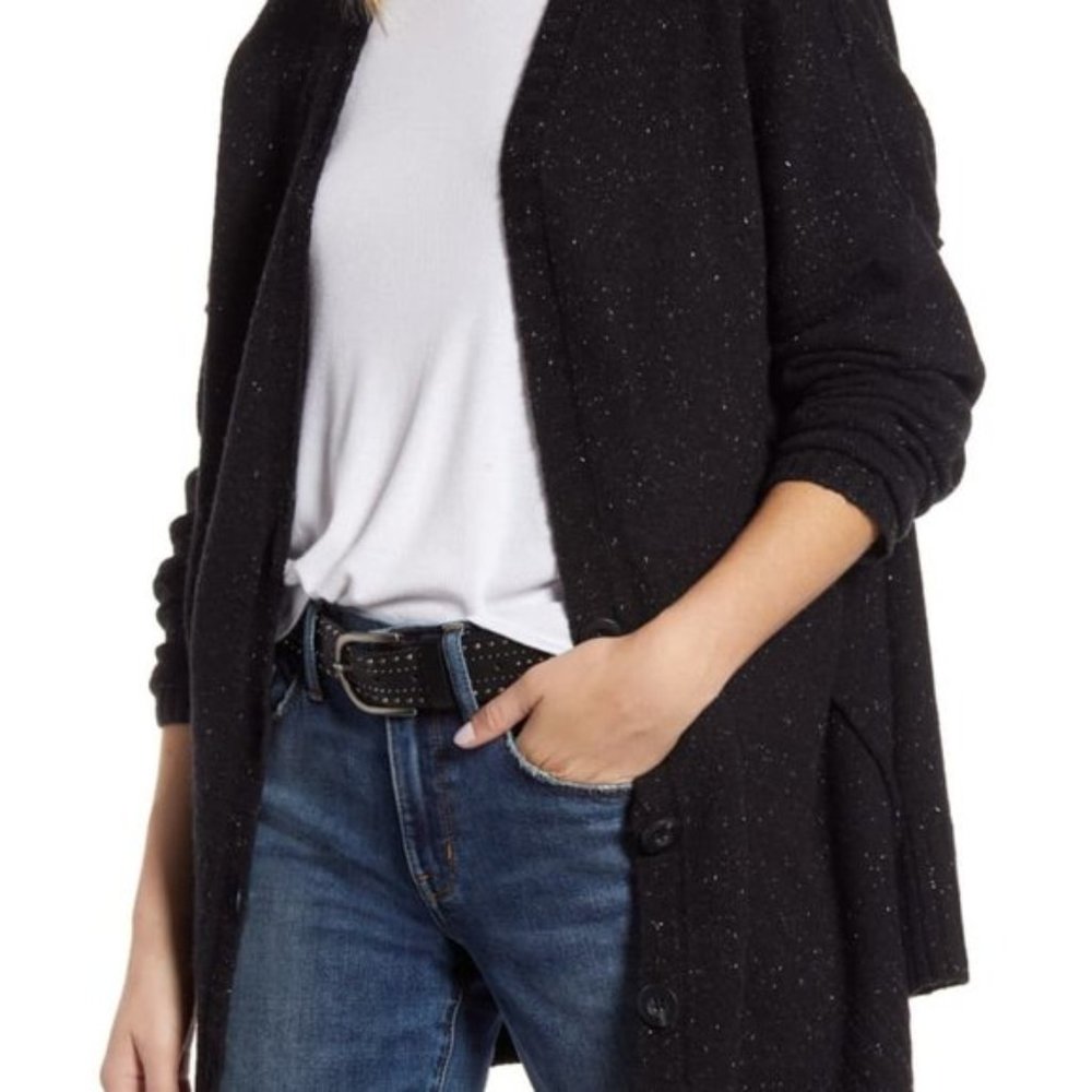 Treasure & Bond Reverse Stitch Cardigan